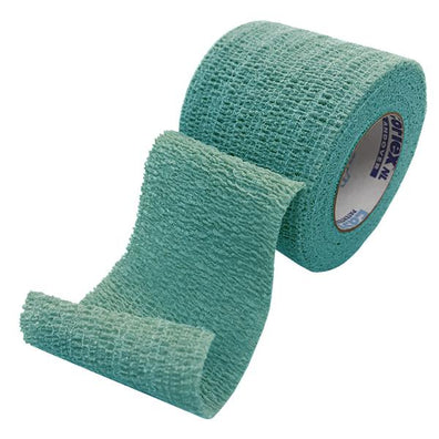 Bandage CoFlex NL Elastic 1.5"x5yd Not Made With Natural Rubber Latex Teal 36/Ca - Surgical Supplies NY